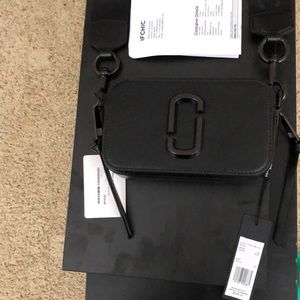 The Marc Jacobs Cowhide Snapshot DTM Camera Bag